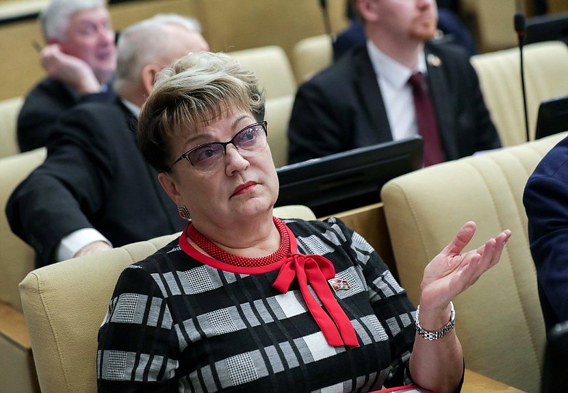 Член Комитета по транспорту и строительству Ольга Алимова