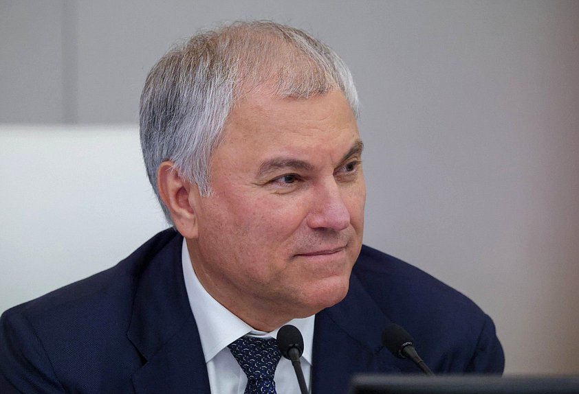 Председатель Государственной Думы Вячеслав Володин