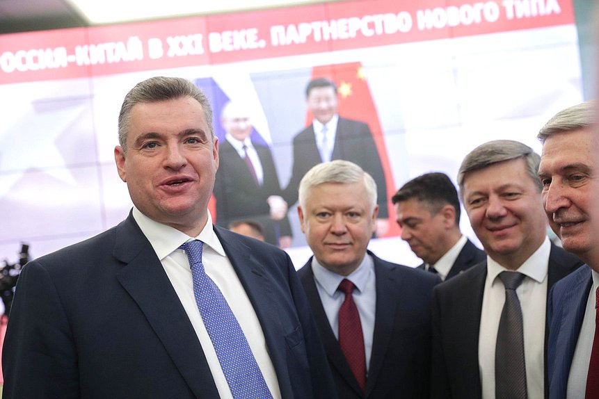 Chairman of the Committee on International Affairs Leonid Slutskiy