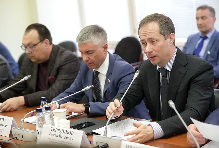 Член Комитета по физической культуре и спорту Роман Терюшков