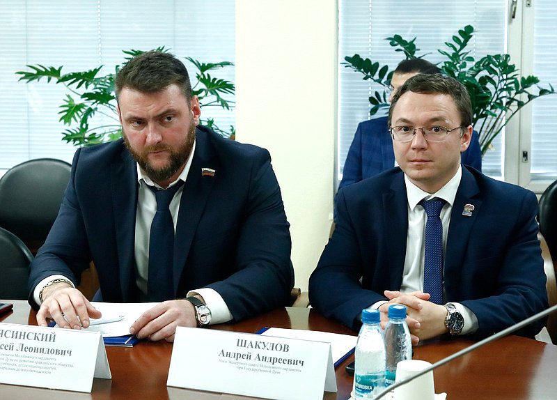 Заседание Молодежного парламента при Государственной Думе