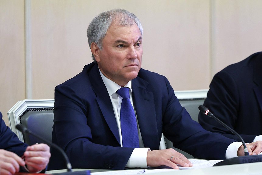Председатель Государственной Думы Вячеслав Володин