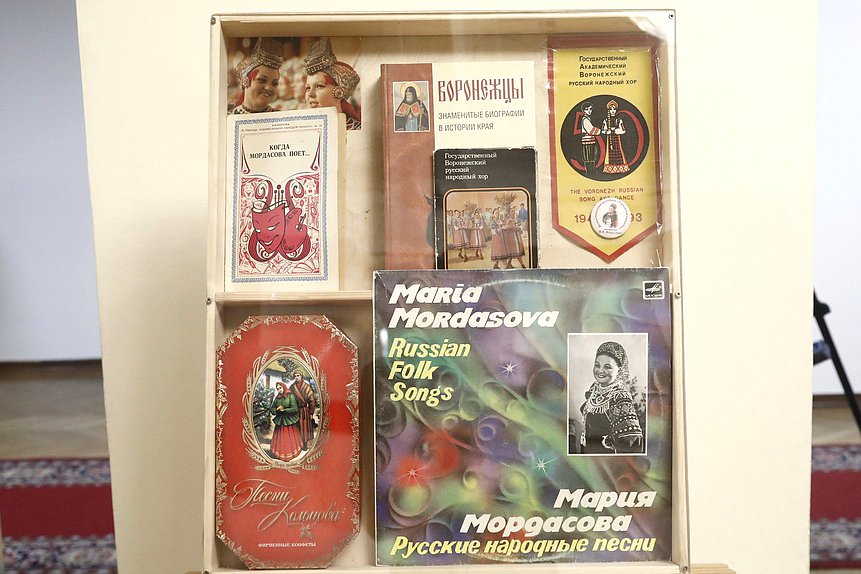 Открытие выставки «Голос русской земли» (к 110-летию со дня рождения М.Н.Мордасовой)