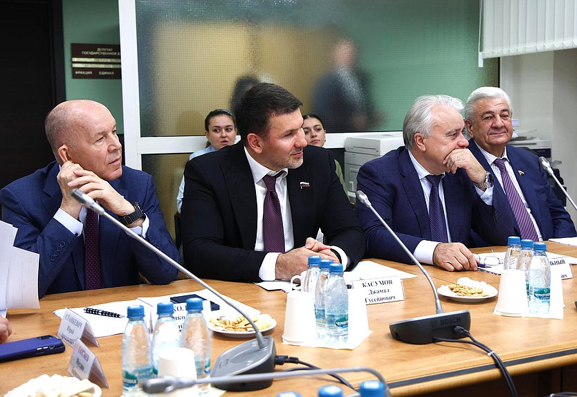 Члены Комитета по энергетике Джамал Касумов и Павел Завальный