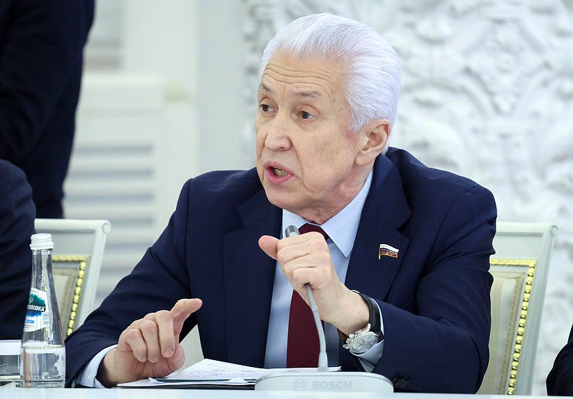 Руководитель фракции "Единая Россия" Владимир Васильев