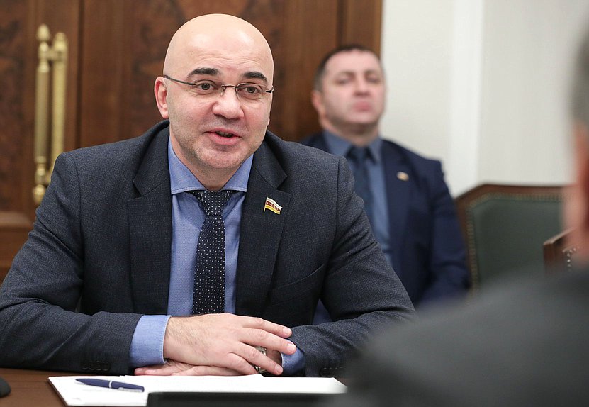 Председатель Парламента Южной Осетии Алан Алборов