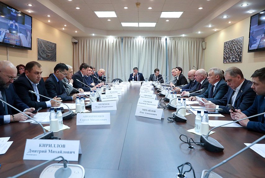 Заседание Комитета по экологии, природным ресурсам и охране окружающей среды