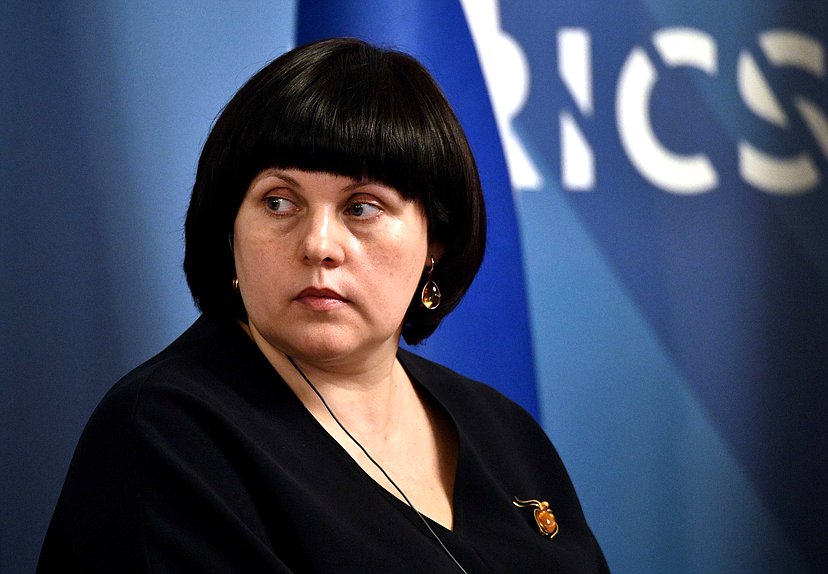 Member of the Committee on State Building and Legislation Elena Afanasieva