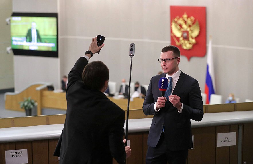 журналисты Дума заседание