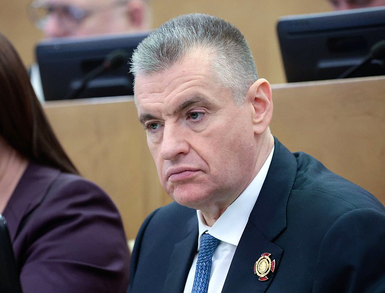 Руководитель фракции ЛДПР Леонид Слуцкий