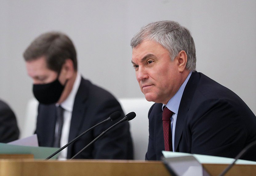 Председатель Государственной Думы Вячеслав Володин