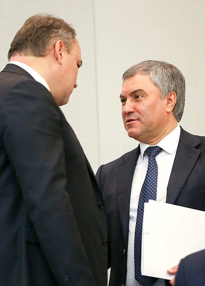 Председатель Государственной Думы Вячеслав Володин