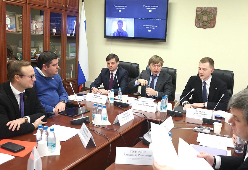 Заседание Комитета по молодежной политике с участием главы Федерального агентства по делам молодежи Григория Гурова