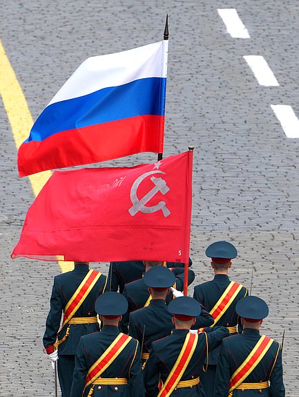 Военный парад в ознаменование 81-й годовщины Победы в Великой Отечественной войне. Фото: пресс-служба Президента РФ