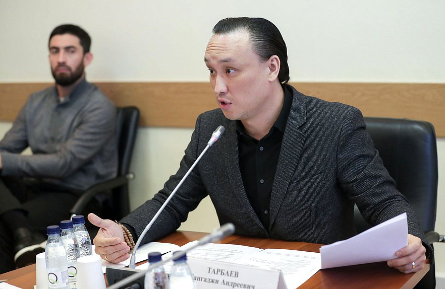 Председатель Комитета по туризму и развитию туристической инфраструктуры Сангаджи Тарбаев