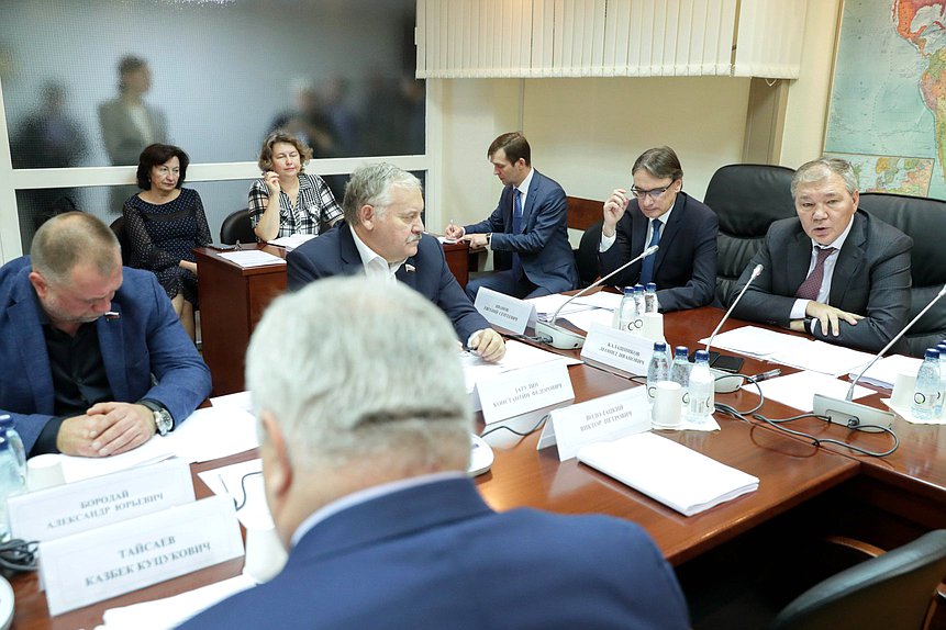 Заседание Комитета по делам СНГ, евразийской интеграции и связям с соотечественниками