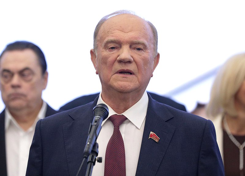 Руководитель фракции КПРФ Геннадий Зюганов