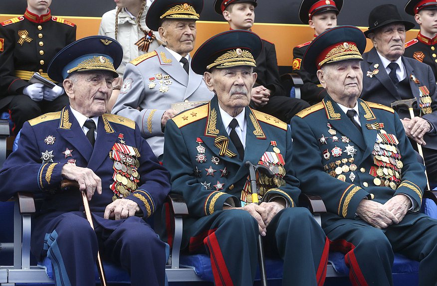 Парад в честь 74-й годовщины Победы в Великой Отечественной войне