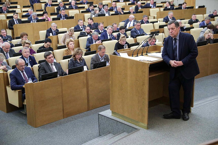 Председатель Комитета по бюджету и налогам Андрей Макаров