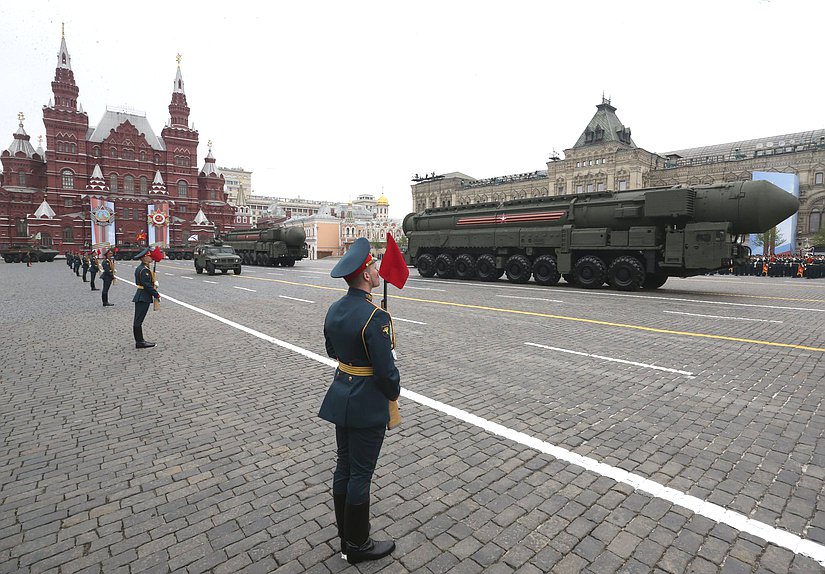 Парад в честь 74-й годовщины Победы в Великой Отечественной войне