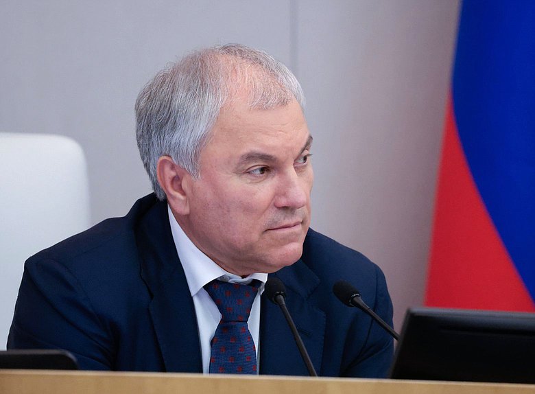 Председатель Государственной Думы Вячеслав Володин