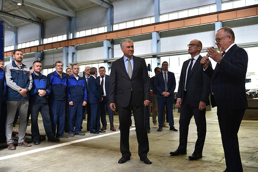 Председатель Государственной Думы Вячеслав Володин