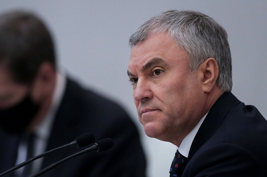 Председатель Государственной Думы Вячеслав Володин