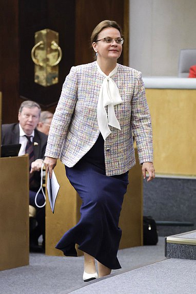 Статс-секретарь - заместитель Министра обороны РФ, Председатель государственного фонда поддержки участников специальной военной операции «Защитники Отечества» Анна Цивилева