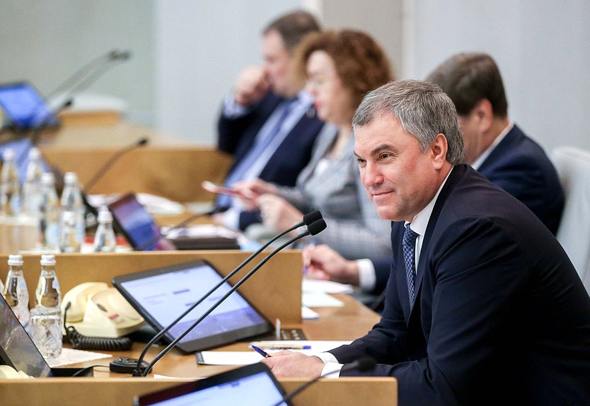 Председатель Государственной Думы Вячеслав Володин