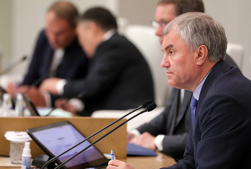 Председатель Государственной Думы Вячеслав Володин