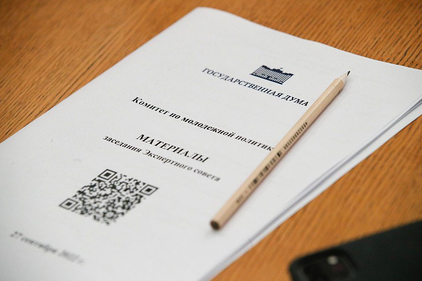 Заседание экспертного совета Комитета по молодежной политике