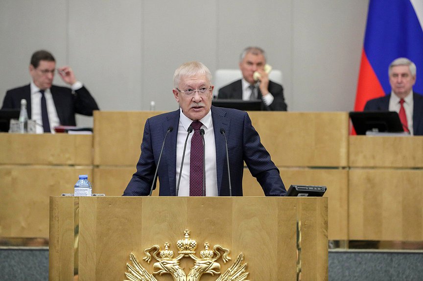 Председатель Комитета по контролю Олег Морозов