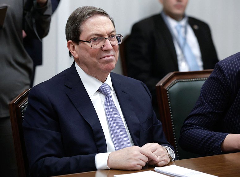 Minister of Foreign Affairs of the Republic of Cuba Bruno Eduardo Rodríguez Parrilla