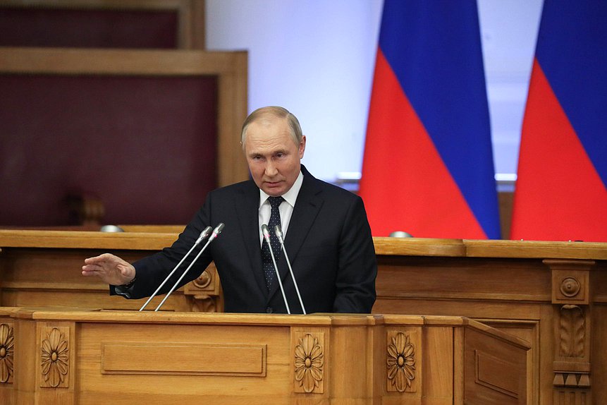 Президент РФ Владимир Путин