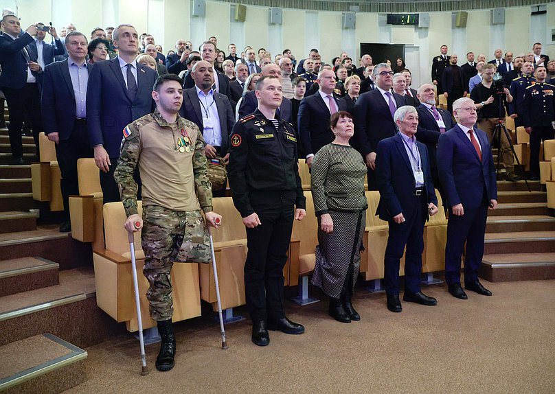 Церемония вручения награды общественного признания «Отец солдата»