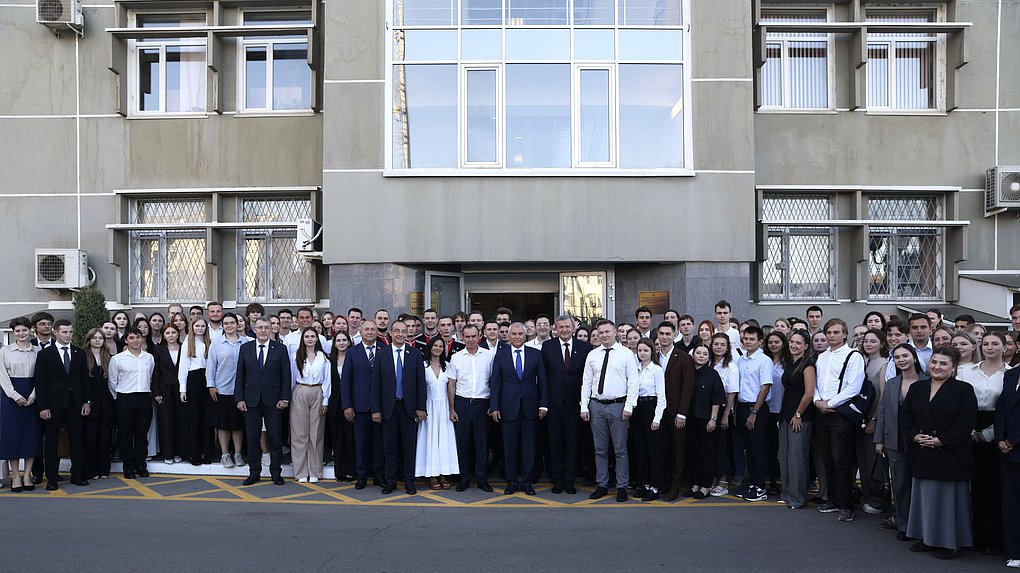 Председатель ГД Вячеслав Володин посетил Кубанский государственный университет