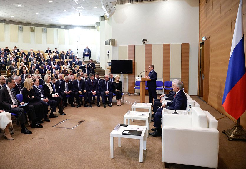 Председатель Государственной Думы Вячеслав Володин принял участие в собрании фракции "Единая Россия"