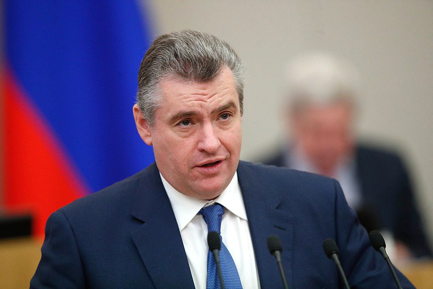 Руководитель фракции ЛДПР Леонид Слуцкий