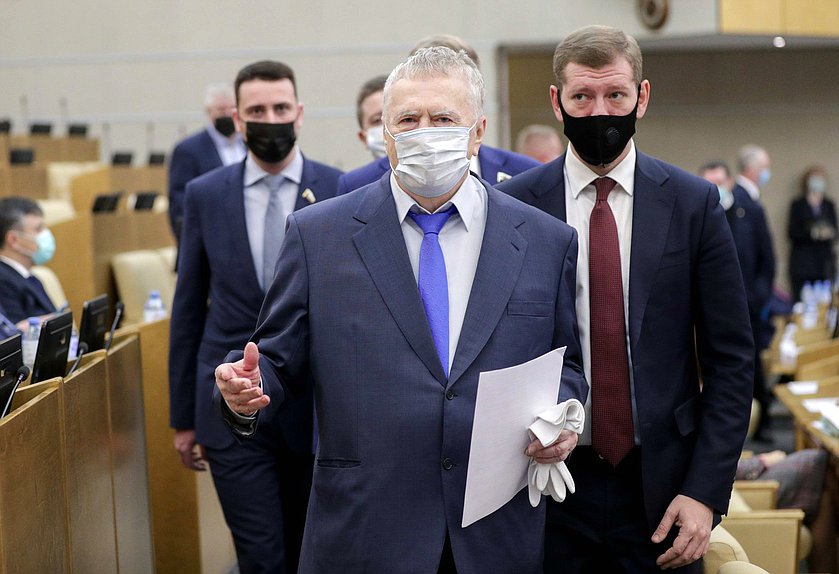 Руководитель фракции ЛДПР Владимир Жириновский