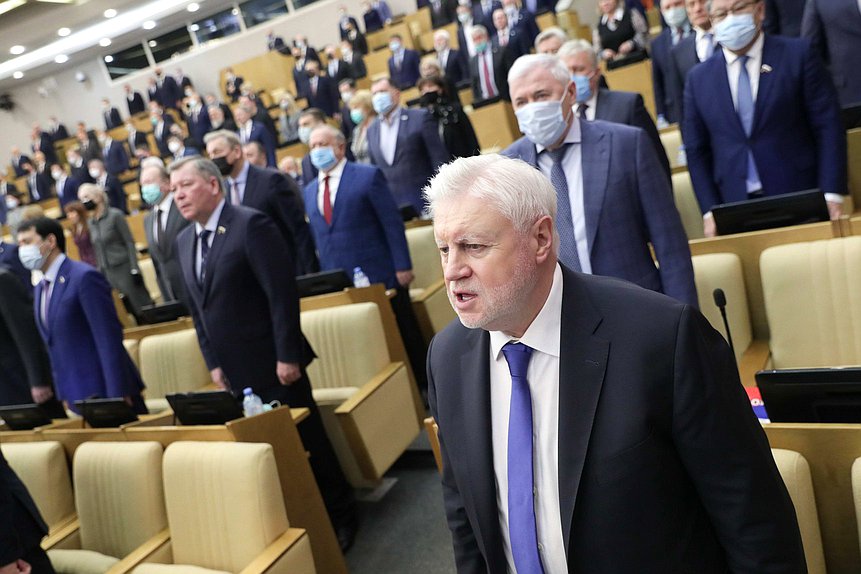 Руководитель фракции «Справедливая Россия» Сергей Миронов