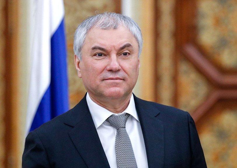 Chairman of the State Duma Vyacheslav Volodin