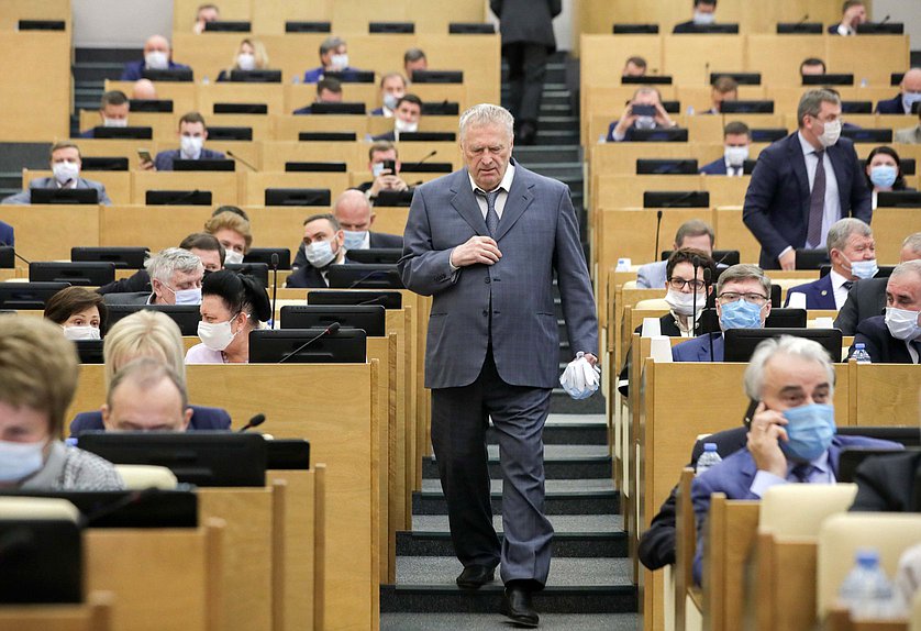 Руководитель фракции ЛДПР Владимир Жириновский