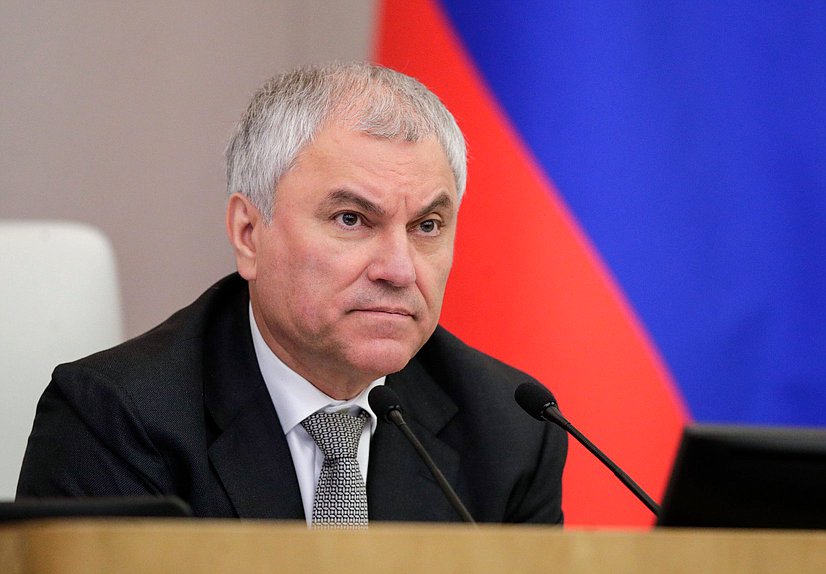 Председатель Государственной Думы Вячеслав Володин