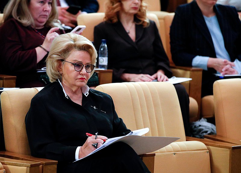 Председатель Комитета по вопросам семьи, женщин и детей Нина Останина