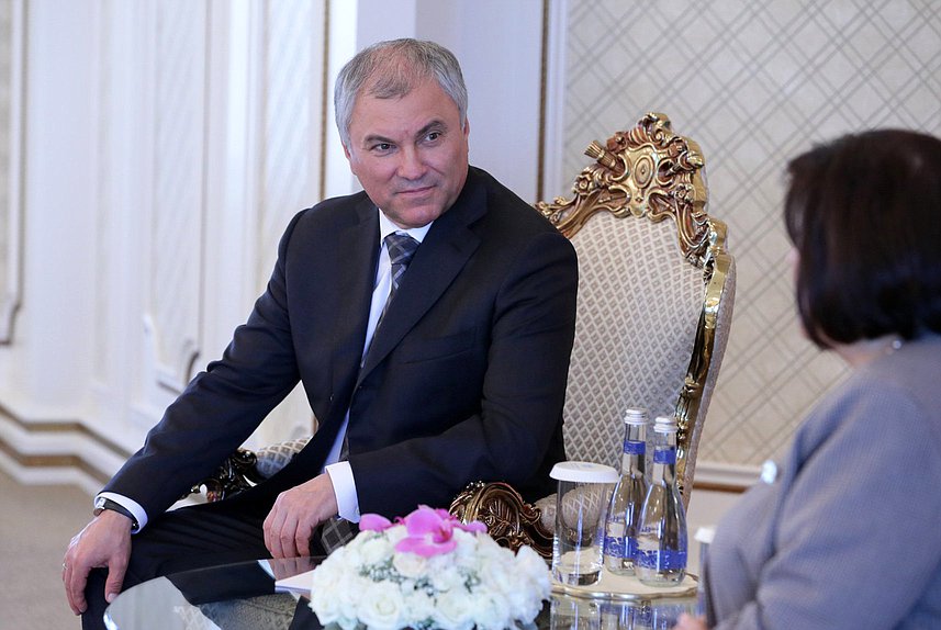 Председатель Государственной Думы Вячеслав Володин