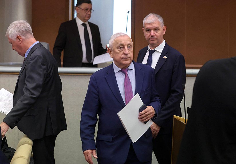 Председатель Комитета по развитию Дальнего Востока и Арктики Николай Харитонов и член Комитета Михаил Кисляков