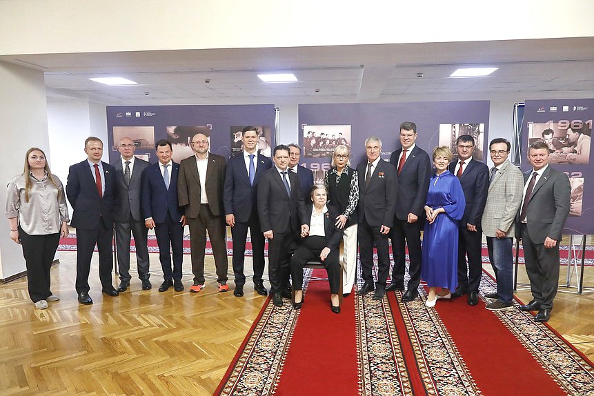 Открытие выставки «Легенды космоса», посвященной 70-летию космодрома Байконур и 65-летию Центра подготовки космонавтов имени Ю.А. Гагарина