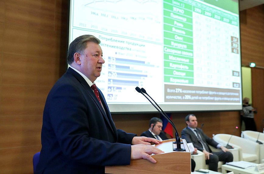 Председатель Комитета по аграрным вопросам Владимир Кашин