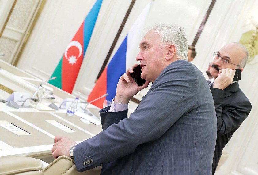 Председатель Комитета по обороне Андрей Картаполов и Председатель Комитета по науке и высшему образованию Сергей Кабышев