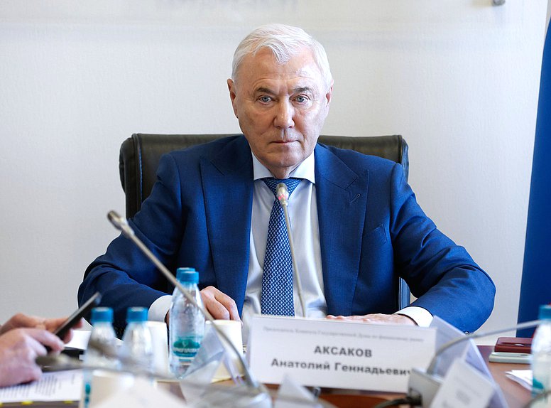 Председатель Комитета по финансовому рынку Анатолий Аксаков